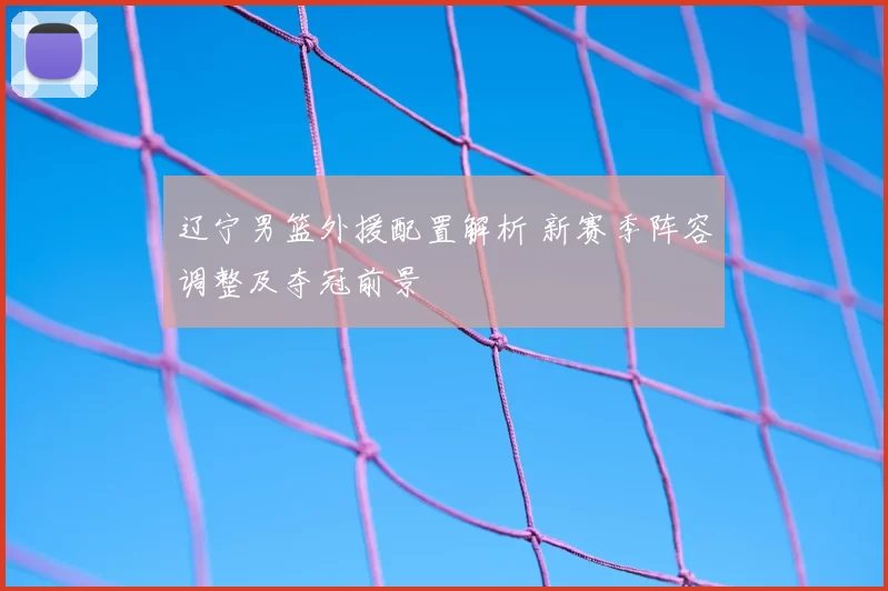辽宁男篮外援配置解析 新赛季阵容调整及夺冠前景